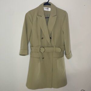 ASOS Green Blazer Dress